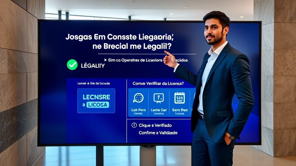 É legal jogar nos melhores cassinos online do Brasil? Como verificar a licença?
